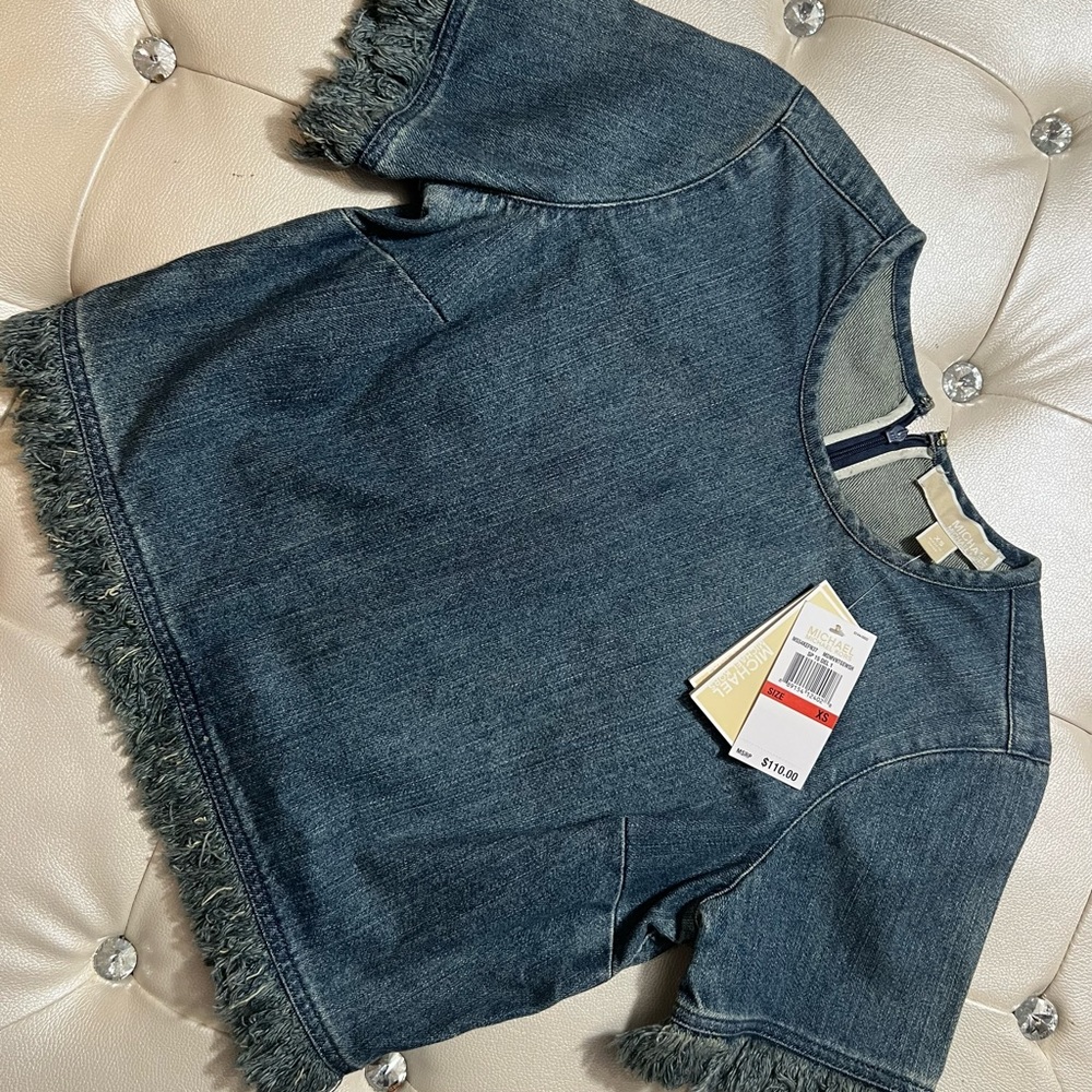 Michael Kors Jean crop top